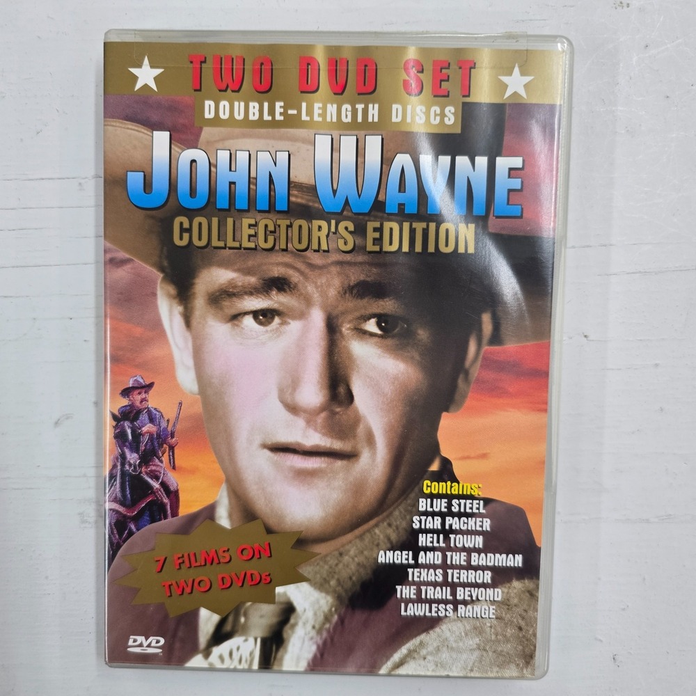 John Wayne - Collectors Edition (DVD, 2001, 2-Disc Set) 7 Movies